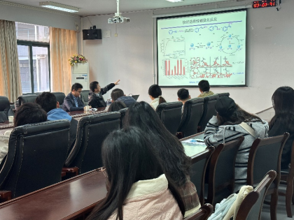 清华大学王定胜教授应邀来校作学术报告-环境生态与生物工程学院